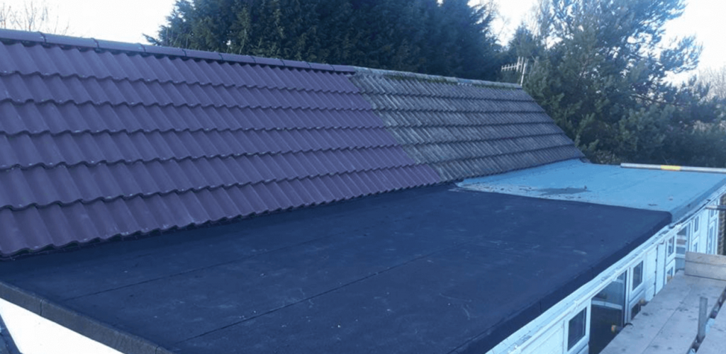 Fibreglass roofing