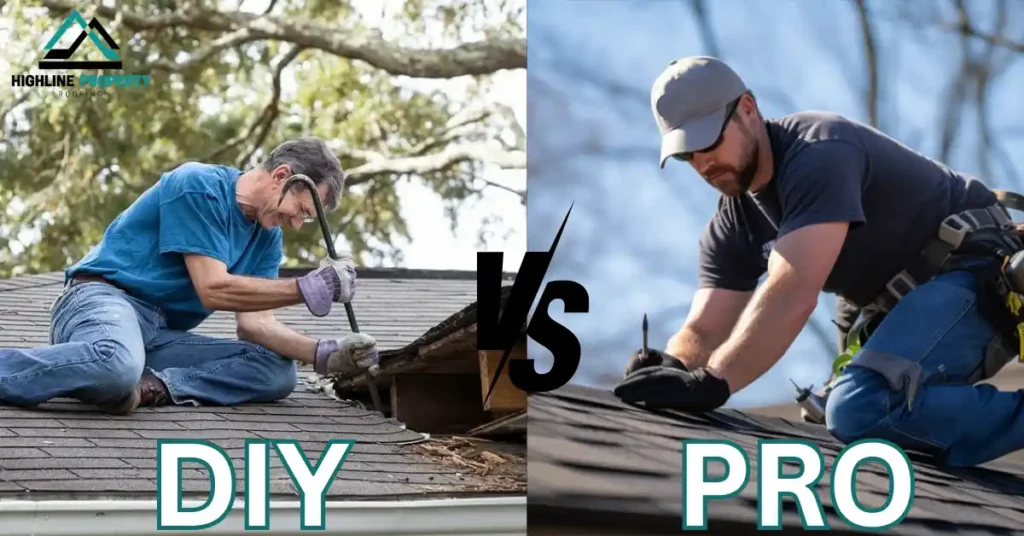 DIY vs Professional Roof Repair