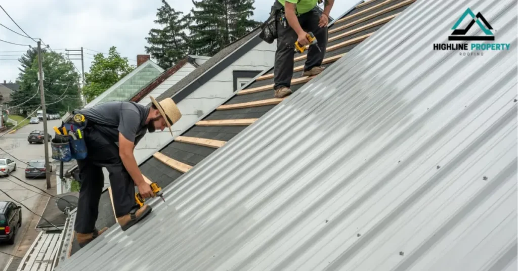 Install Metal Panels