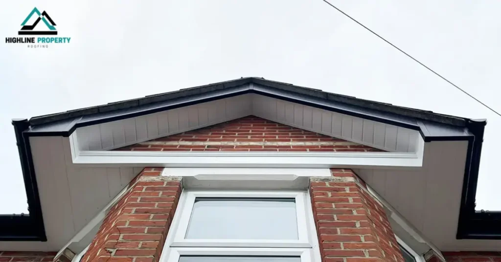 Soffit and Fascia on a Gable Roof